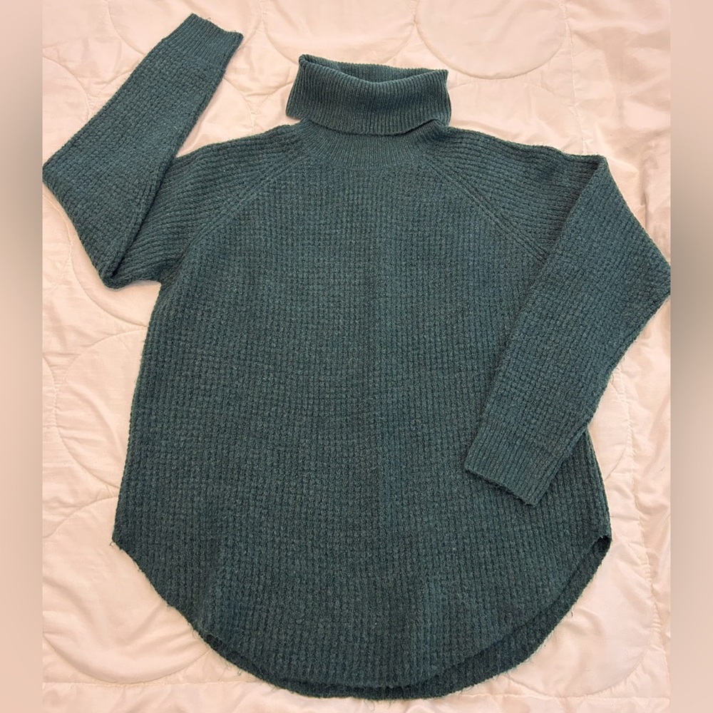 Women’s KUHL Turtleneck Sweater Green XL